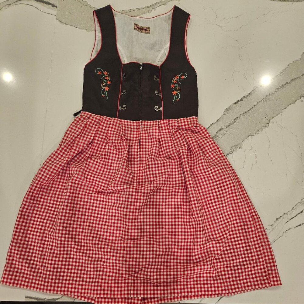 STOCKERPOINT EDELWUID DRINDL GINGHAM OKTOBERFEST dress Size 40